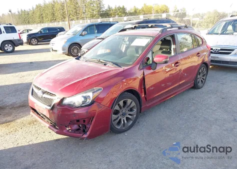 2016 Subaru Impreza 2.0I Sport Premium из США, поврежденный, VIN JF1GPAP63G8212550